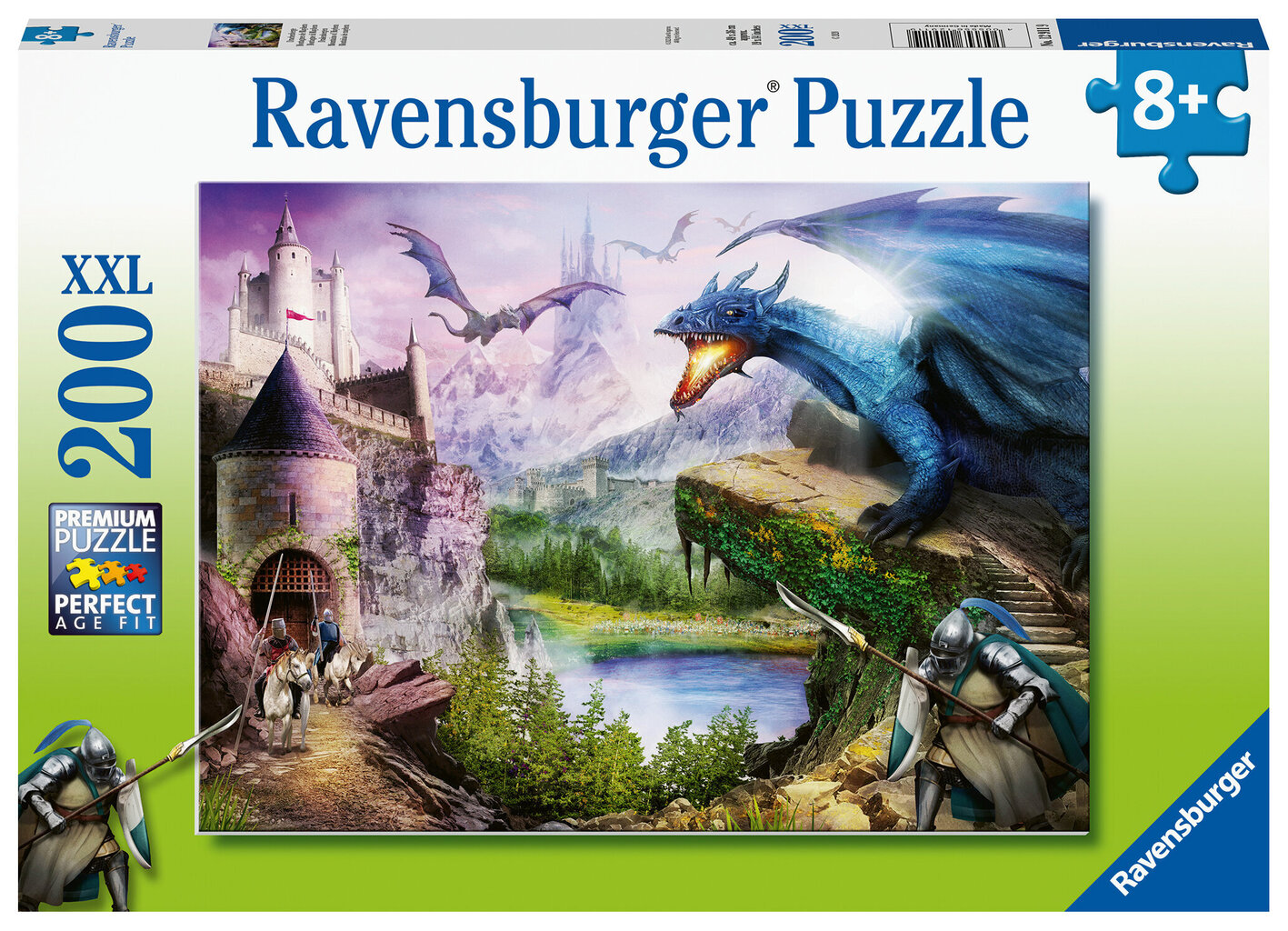 Dėlionė Ravensburger Manheimo kalnai, 200 d., 12911 kaina ir informacija | Dėlionės (puzzle) | pigu.lt