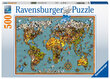 Dėlionė Ravensburger Drugelių pasaulis, 500 d., 15043 kaina ir informacija | Dėlionės (puzzle) | pigu.lt