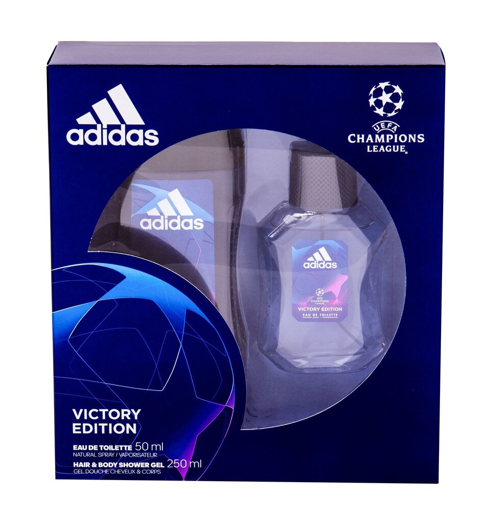 Rinkinys Adidas UEFA Champions League Victory Edition vyrams цена и информация | Kvepalai vyrams | pigu.lt