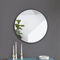 Sieninis veidrodis Umbra Hub, juodas цена и информация | Veidrodžiai | pigu.lt