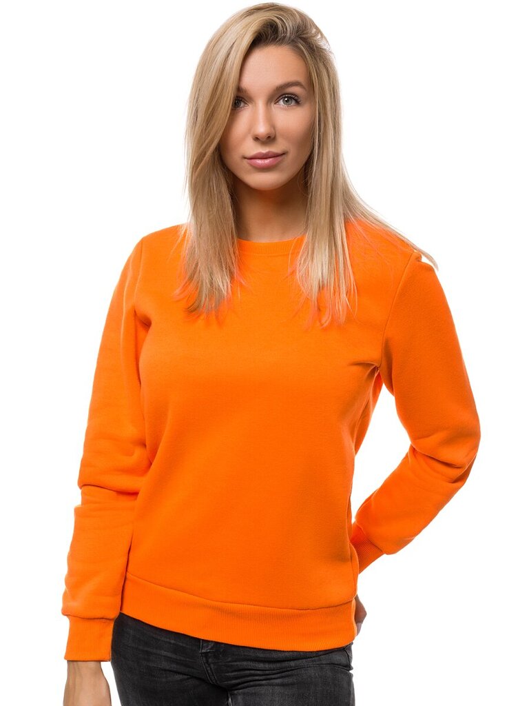 Džemperis moterims Kober, oranžinis цена и информация | Džemperiai moterims | pigu.lt