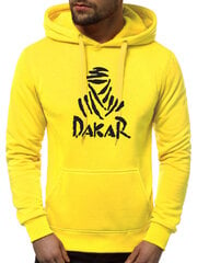 Džemperis su gobtuvu vyrams Dakar, geltonas цена и информация | Мужские толстовки | pigu.lt