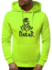 Džemperis su gobtuvu vyrams Dakar, žalias цена и информация | Мужские толстовки | pigu.lt