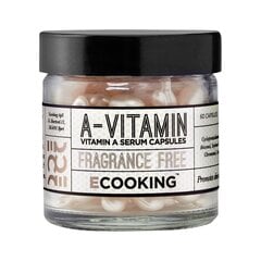 Омолаживающая сыворотка для лица в капсулах Ecooking Vitamin A 60 шт. цена и информация | Сыворотки для лица, масла | pigu.lt