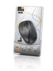 iBOX IMOS604, черный цена и информация | Мыши | pigu.lt