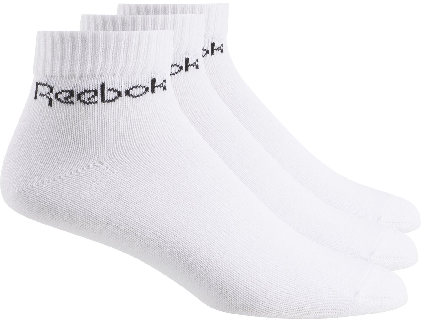 Vyri6kos kojinės Reebok Act Core Ankle Sock White kaina ir informacija | Vyriškos kojinės | pigu.lt