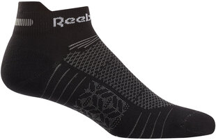 Vyriškos kojinės Reebok Os Run U Ank Sock Black Grey kaina ir informacija | Vyriškos kojinės | pigu.lt