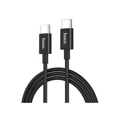 Hoco X23 Ultra Durable Type-C to Type-C Data & Fast 2.4A Charger Cable 1m Black kaina ir informacija | Hoco Mobilieji telefonai ir jų priedai | pigu.lt