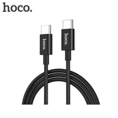 Hoco X23 Ultra Durable Type-C to Type-C Data & Fast 2.4A Charger Cable 1m Black kaina ir informacija | Hoco Mobilieji telefonai ir jų priedai | pigu.lt