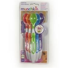 Ложки с мягким наконечником Munchkin Soft Tip, 6 шт. цена и информация | Детская посуда, контейнеры для молока и еды | pigu.lt