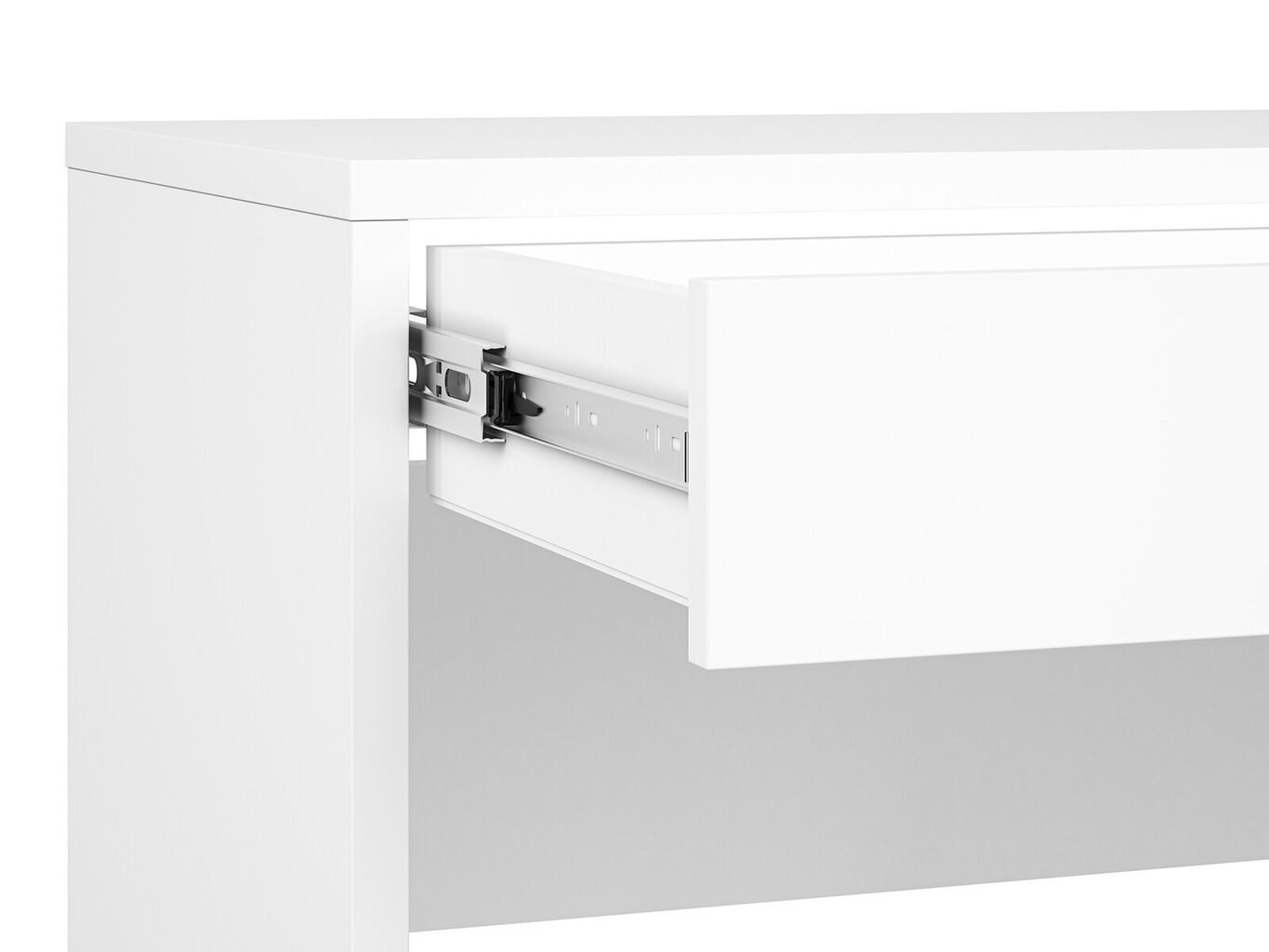 Rašomasis stalas Kendo 01, baltas kaina ir informacija | Kompiuteriniai, rašomieji stalai | pigu.lt