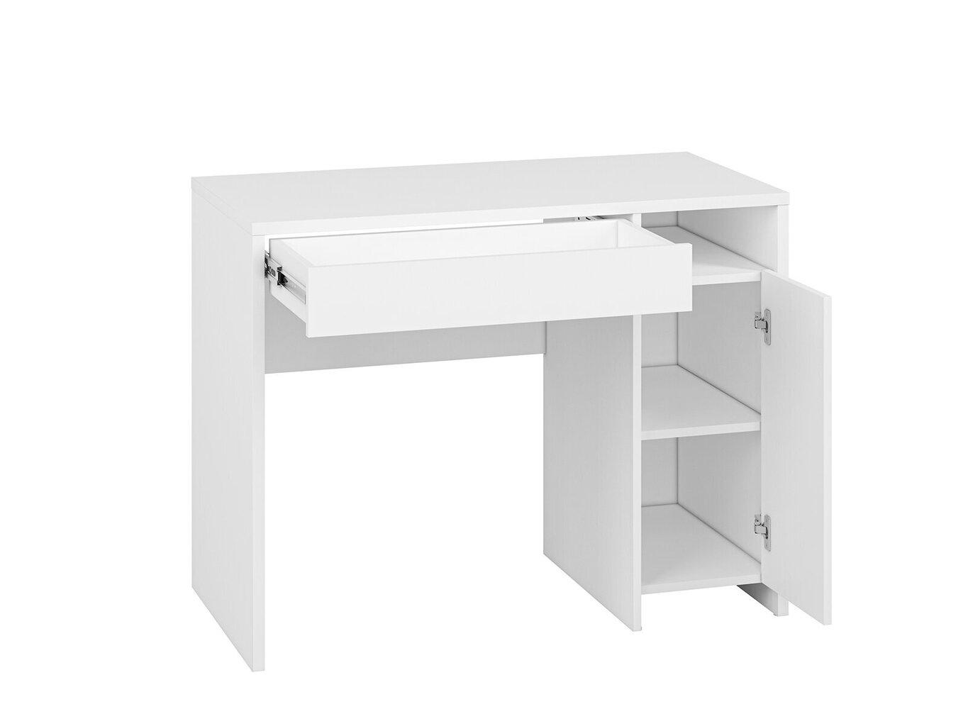 Rašomasis stalas Kendo 02, baltas цена и информация | Kompiuteriniai, rašomieji stalai | pigu.lt