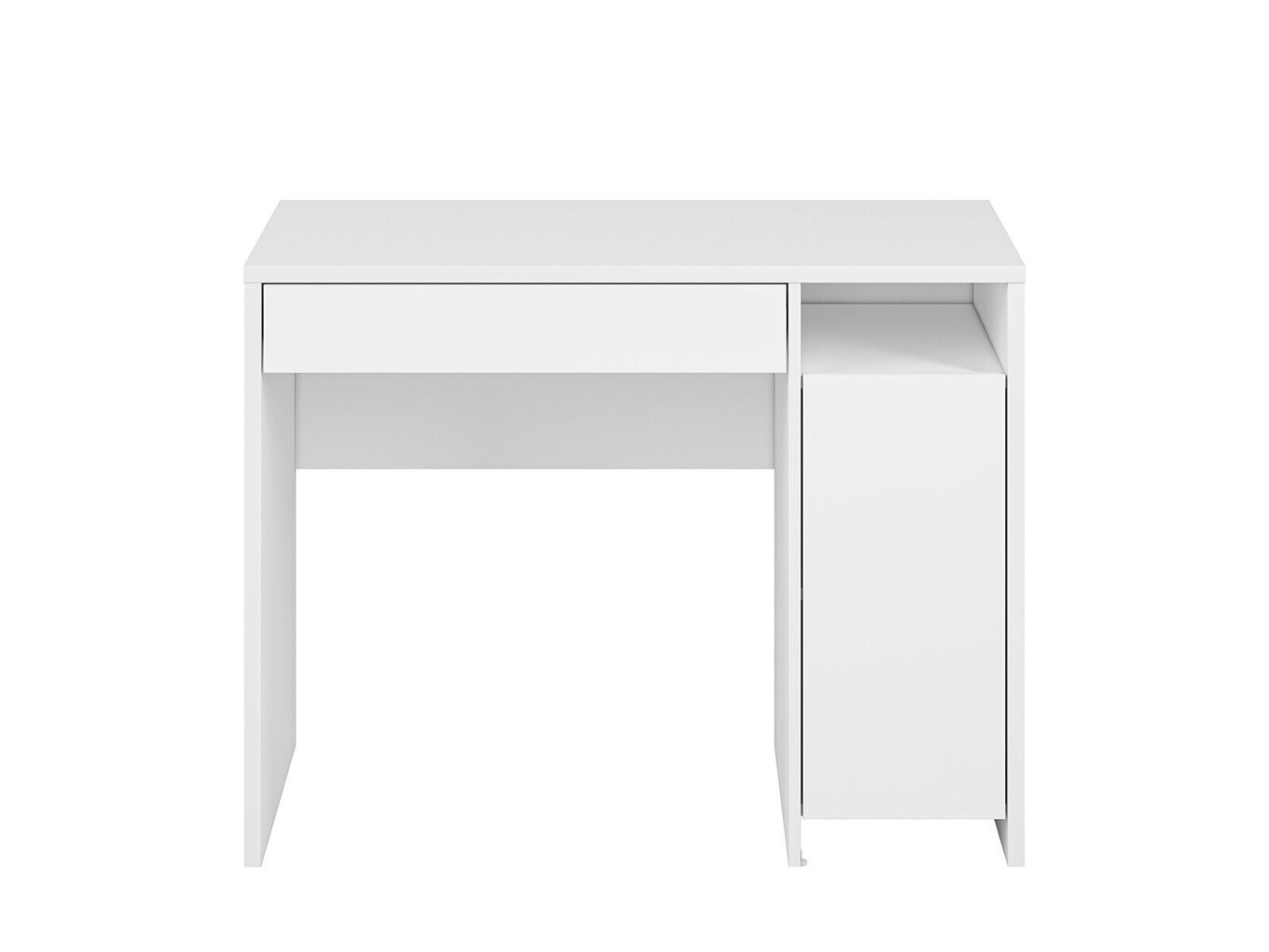 Rašomasis stalas Kendo 02, baltas kaina ir informacija | Kompiuteriniai, rašomieji stalai | pigu.lt