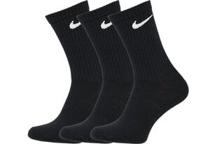 Спортивные носки для мужчин Nike Lightweight Crew 3pak SX4704-001 (45129) цена и информация | Мужские носки | pigu.lt