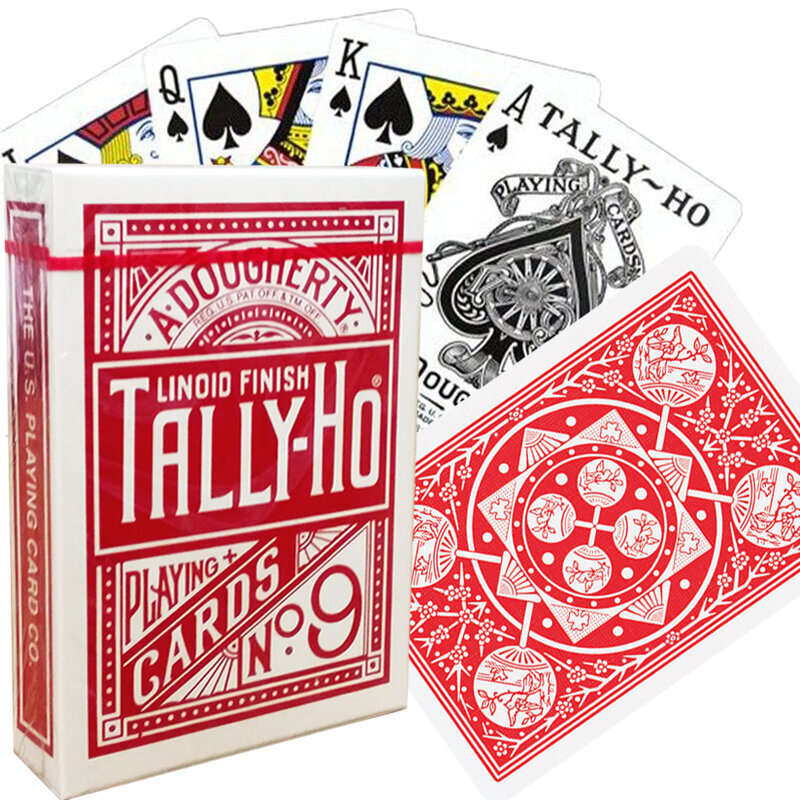Kortos Bicycle Tally-Ho Fan back цена и информация | Azartiniai žaidimai, pokeris | pigu.lt