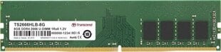 Transcend TS2666HLB - 8G цена и информация | Оперативная память (RAM) | pigu.lt