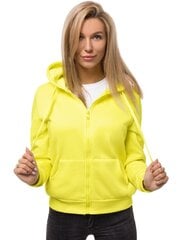 Džemperis su gobtuvu moterims, geltonas kaina ir informacija | Džemperiai moterims | pigu.lt