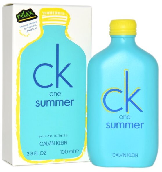 Tualetinis vanduo Calvin Klein Ck One Summer EDT vyrams 100 ml цена и информация | Kvepalai vyrams | pigu.lt