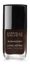 Gabriella Salvete Longlasting Enamel лак для ногтей 11 мл, 19 Mahagony цена и информация | Лаки, укрепители для ногтей | pigu.lt