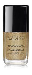 Nagų lakas Gabriella Salvete 48 Gold Glow, 11 ml kaina ir informacija | Nagų lakai, stiprintojai | pigu.lt