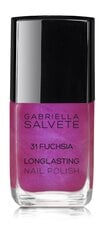 Лак для ногтей Gabriella Salvete Longlasting Enamel 11 мл, 31 Fuchsia цена и информация | Лаки, укрепители для ногтей | pigu.lt