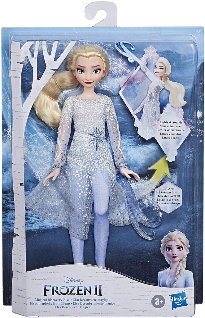 Lėlė Elza su šviesomis ir garsais Hasbro Disney Ledo šalis (Frozen) kaina |  pigu.lt