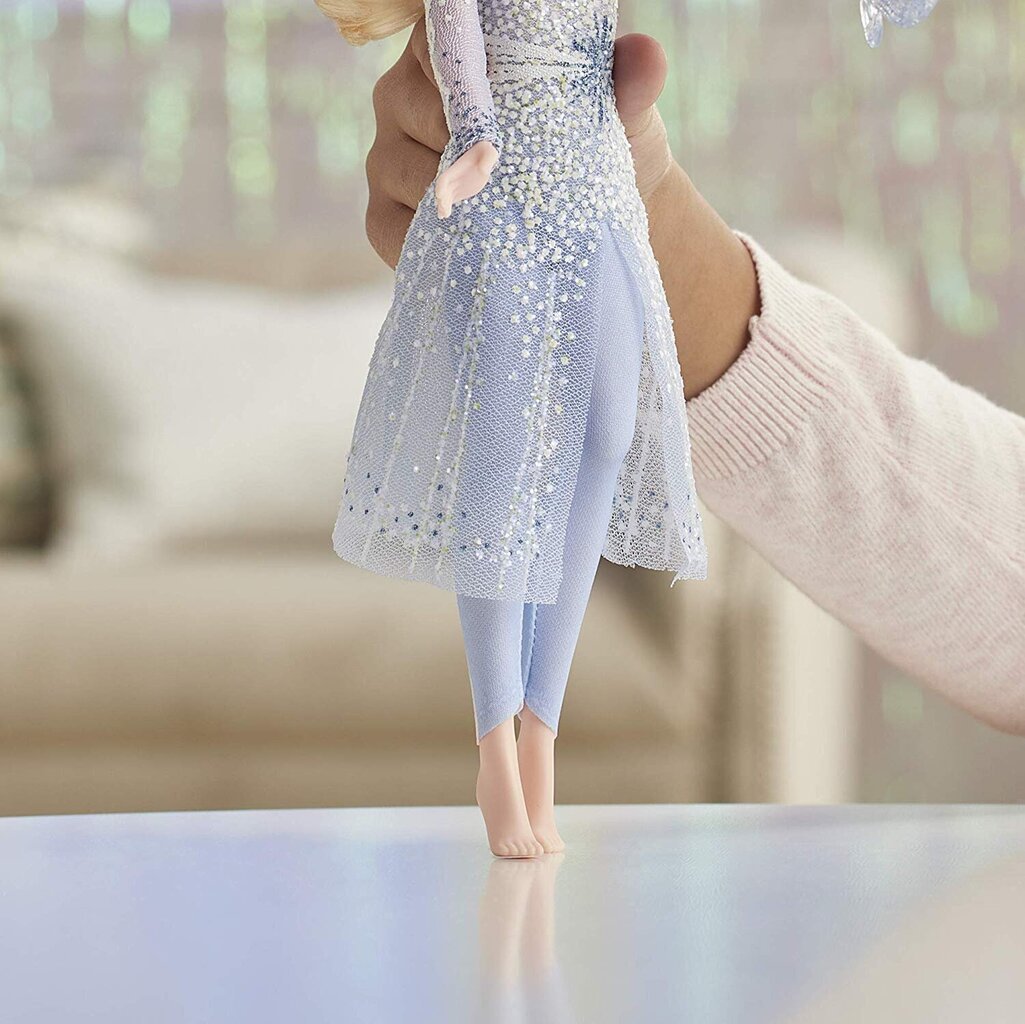 Lėlė Elza su šviesomis ir garsais Hasbro Disney Ledo šalis (Frozen) kaina ir informacija | Žaislai mergaitėms | pigu.lt