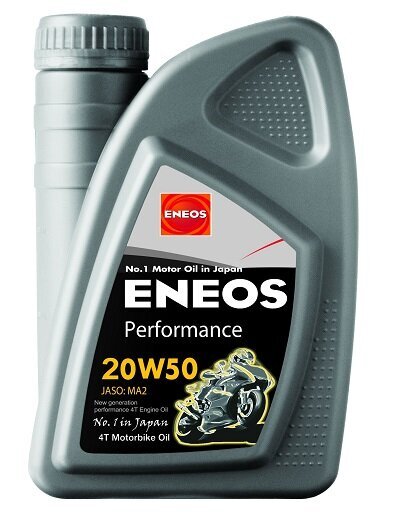 ENEOS Performance 20W50, 1 Ltr variklio alyva kaina ir informacija | Moto alyvos | pigu.lt