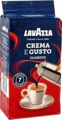 Молотый кофе Lavazza Crema e Gusto, 250 г цена и информация | Кофе, какао | pigu.lt