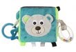 Pliušinis kubas Canpol Babies Bears, 12x12x12cm, 68/073_grey kaina ir informacija | Žaislai kūdikiams | pigu.lt