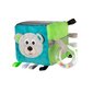 Pliušinis kubas Canpol Babies Bears, 12x12x12cm, 68/073_grey kaina ir informacija | Žaislai kūdikiams | pigu.lt
