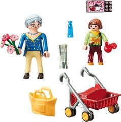 70194 PLAYMOBIL® City Life Бабушка с ребенком цена и информация | Конструкторы и кубики | pigu.lt