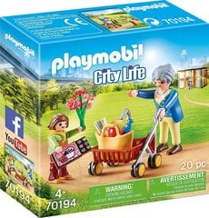 70194 PLAYMOBIL® City Life Močiutė su vaiku kaina ir informacija | Konstruktoriai ir kaladėlės | pigu.lt