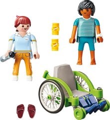 70193 PLAYMOBIL® City Life Пациент в коляске цена и информация | Конструкторы и кубики | pigu.lt