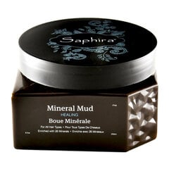 Kaukė-mineralinis purvas plaukams su Negyvosios jūros mineralais ir grynu keratino ekstraktu Saphira Mineral Mud 250 ml kaina ir informacija | Priemonės plaukų stiprinimui | pigu.lt