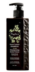 Восстанавливающий шампунь для волос с минералами Мертвого моря и кератином Saphira Mineral Treatment Shampoo 250 мл цена и информация | Шампуни | pigu.lt