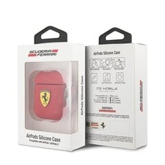 Ferrari FESACCSILSHRE AirPods dėklas kaina ir informacija | Išmanioji technika ir priedai | pigu.lt