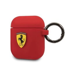 Чехол Ferrari FESACCSILSHRE AirPods цена и информация | Смарттехника и аксессуары | pigu.lt