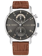 Tommy Hilfiger мужские часы Kane 1710398, коричневые цена и информация | Мужские часы | pigu.lt