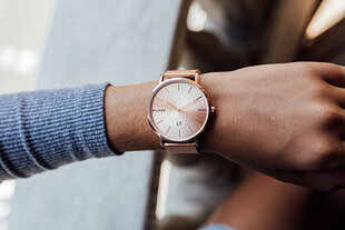 Laikrodis moterims Millner Mayfair Pink 39 mm kaina ir informacija | Moteriški laikrodžiai | pigu.lt