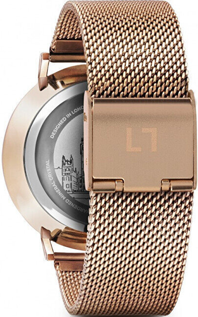 Laikrodis moterims Millner Mayfair Rose Graphite 39 mm цена и информация | Moteriški laikrodžiai | pigu.lt
