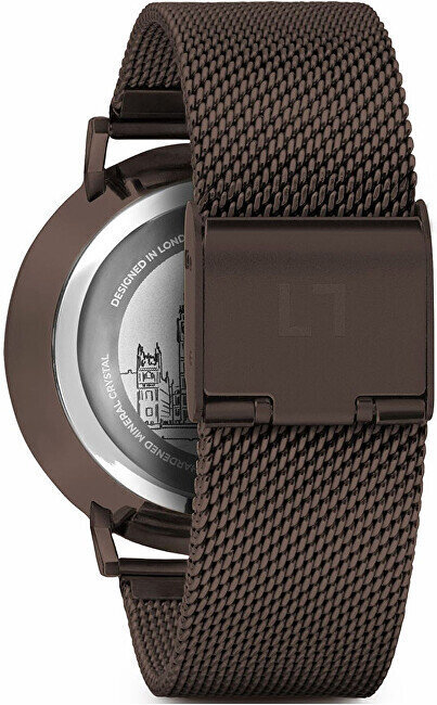 Laikrodis moterims Millner Mayfair Coffee 39 mm kaina ir informacija | Moteriški laikrodžiai | pigu.lt