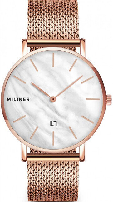 Laikrodis moterims Millner Mayfair S Rose Pearl 36 mm цена и информация | Moteriški laikrodžiai | pigu.lt