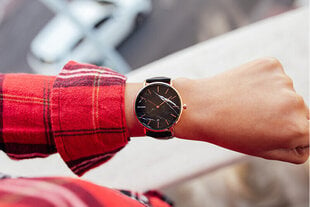 Женские часы Millner Marble Black цена и информация | Женские часы | pigu.lt