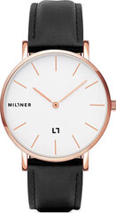 Laikrodis moterims Millner Golden Black kaina ir informacija | Moteriški laikrodžiai | pigu.lt