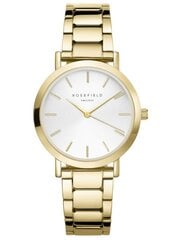 Laikrodis moterims Rosefield The Tribeca White Sunray Steel Gold TWSG-T61 kaina ir informacija | Moteriški laikrodžiai | pigu.lt