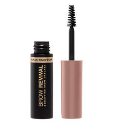 Antakių gelis Max Factor Brow Revival Densifying Brow Mascara 001 Dark Blond, 4.5 ml kaina ir informacija | Akių šešėliai, pieštukai, blakstienų tušai, serumai | pigu.lt