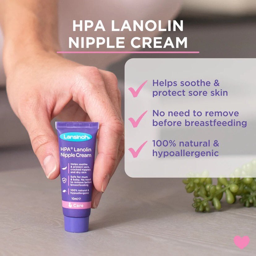 Kremas skausmingiems speneliams HPA® Lanolin, 10 ml kaina ir informacija | Žindymo prekės | pigu.lt