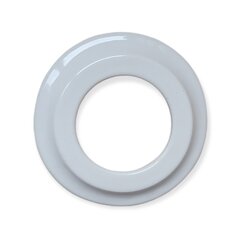 Керамическая окантовка для розетки x1, белая цена и информация | Выключатели, розетки | pigu.lt