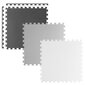 Kilimėlis-dėlionė Ricokids Šachmatų lenta 180x180 cm, 9 vnt. цена и информация | Lavinimo kilimėliai | pigu.lt